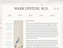 Tablet Screenshot of markepsteinmd.com